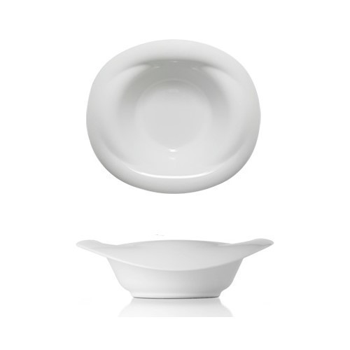 PLATO HONDO PORVASAL ORBE MONTERA BLANCO 27CMS